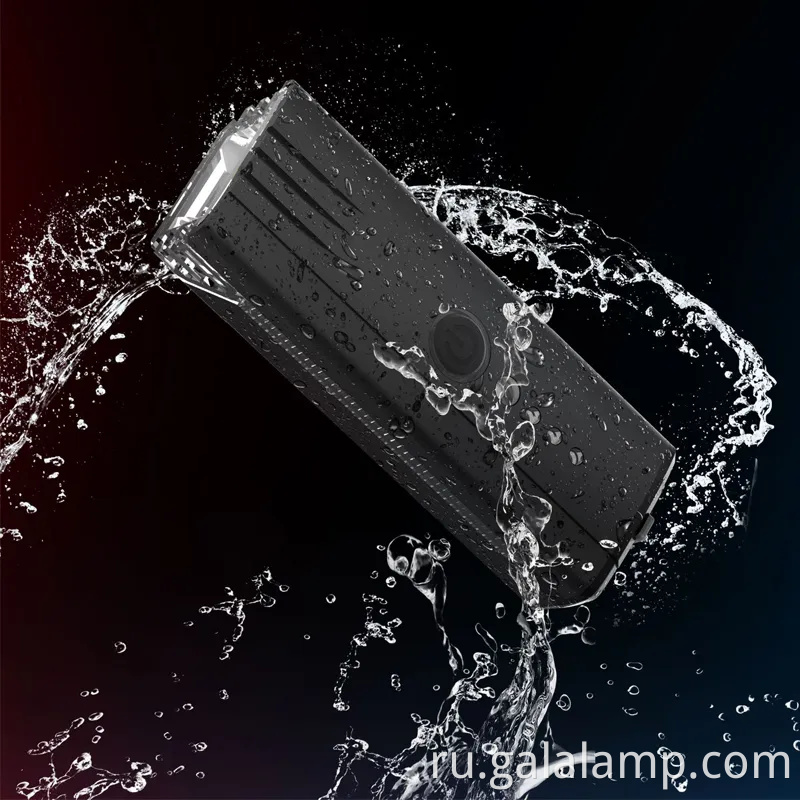 Конечный водонепроницаемый велосипедный рог и яркий светодиодный световой комбо